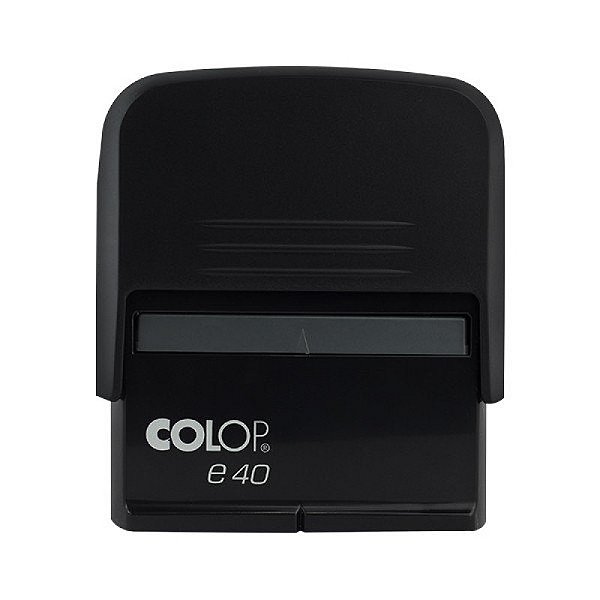 COLOP e40 ECONOMY - Printer C40 Economy MAIS VENDIDO Preto 23 x 59 mm (SEM PERSONALIZAÇÃO)