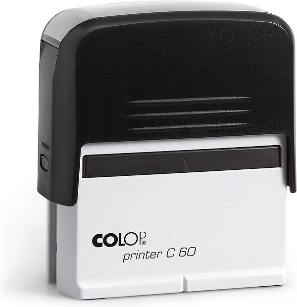 COLOP P60 RETANGULAR Preto 37 X 76 mm (SEM PERSONALIZAÇÃO)