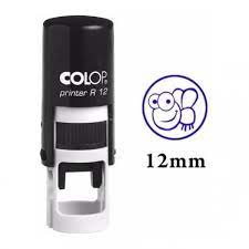 COLOP R12 REDONDO Preto 12mm mm (SEM PERSONALIZAÇÃO)