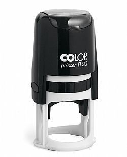 COLOP R30 REDONDO Preto 30mm mm (SEM PERSONALIZAÇÃO)