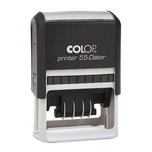 COLOP P55 Datador DATADOR RETANGULAR Preto 40 x 60 mm (SEM PERSONALIZAÇÃO)