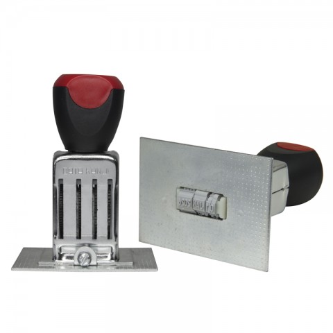 DATAKANJI DATADOR COM BASE CORPO METAL  50 x 70 mm (SEM PERSONALIZAÇÃO)