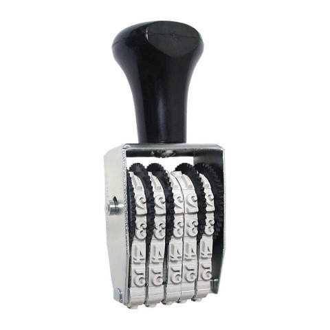 DATAKANJI Numerador (Estreito ou Convencional) 05 digitos  3mm, 4mm, 5mm