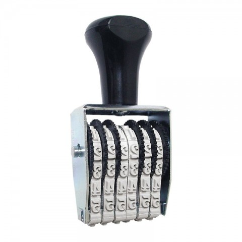 DATAKANJI Numerador (Estreito ou Convencional) 06 digitos  3mm, 4mm, 5mm