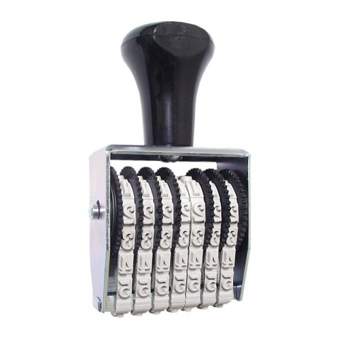 DATAKANJI Numerador (Estreito ou Convencional) 07 digitos  3mm, 4mm, 5mm