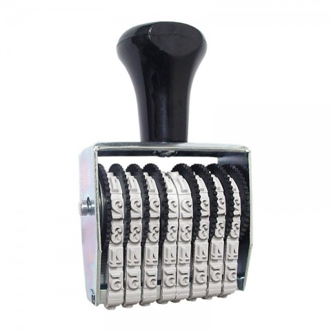 DATAKANJI Numerador (Estreito ou Convencional) 08 digitos  3mm, 4mm, 5mm