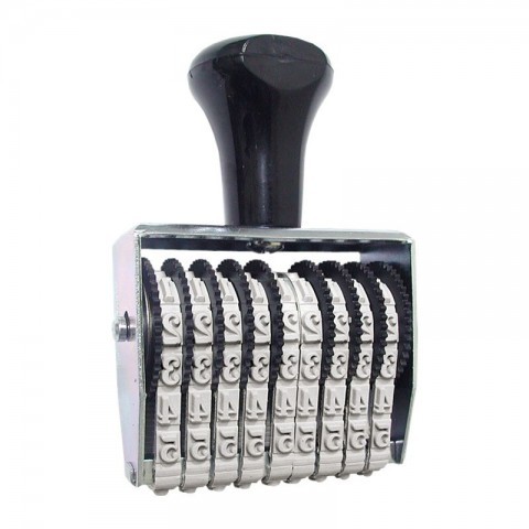 DATAKANJI Numerador (Estreito ou Convencional) 09 digitos  3mm, 4mm, 5mm