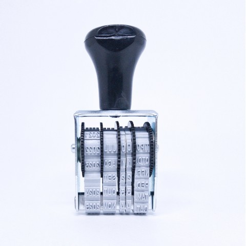 Carimbo de Produção com data de validade - DATAKANJI Produção com data 3mm