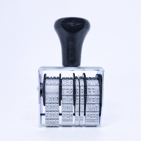 Carimbo de Produção com data de validade - DATAKANJI Produção com data 5mm