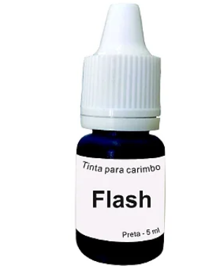 TINTA FLASH 5 ML AZUL / PRETO / VERMELHO BASE ÁGUA