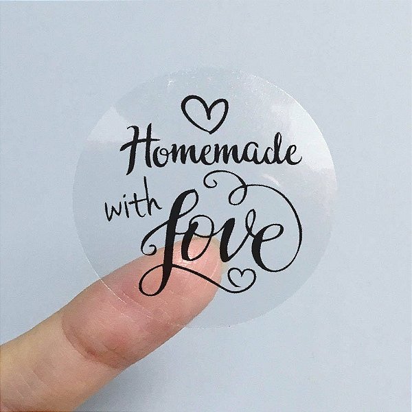 Adesivo de Vinil Transparente BRILHO 250und