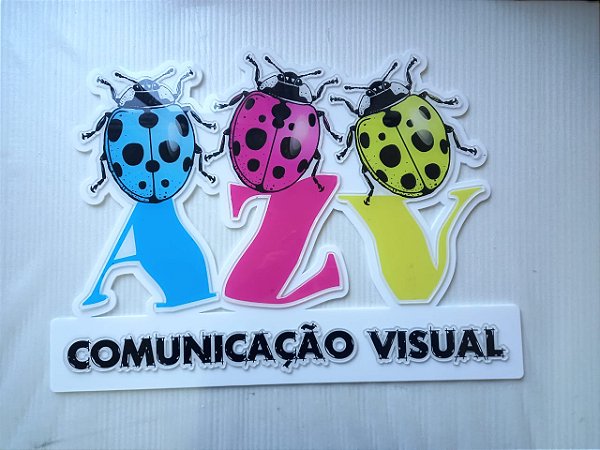 Letreiro em Acrílico 50,5 x 37cm