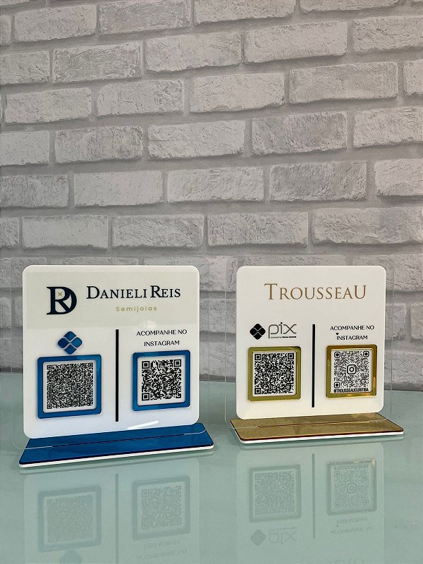 Placa PIX Personalizado