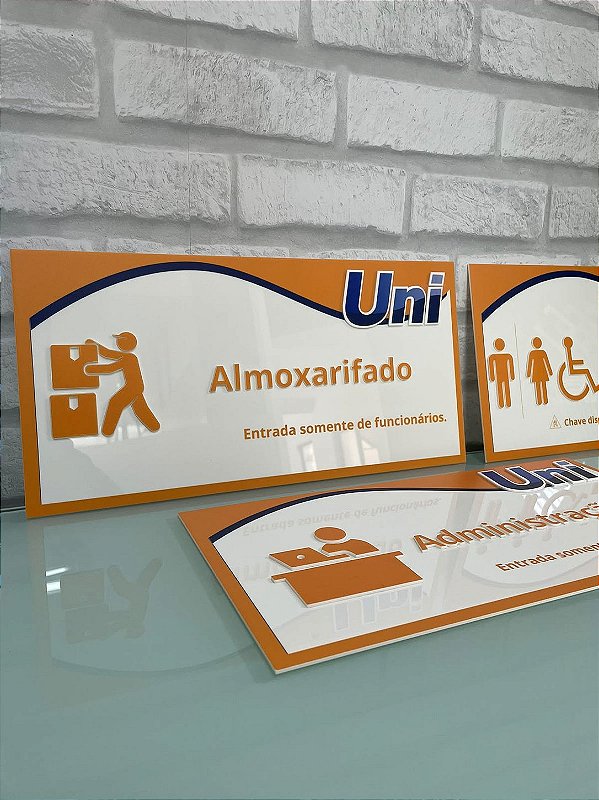 Placa em Acrílico Personalizado