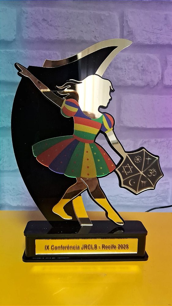 Troféu em Acrílico Personalizado Eventos