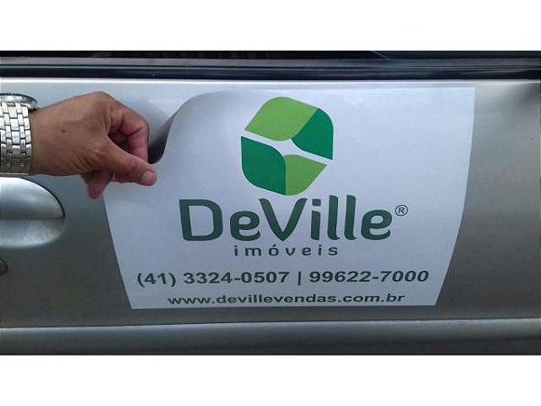 Ima Porta de Carro Personalizado 40x30cm