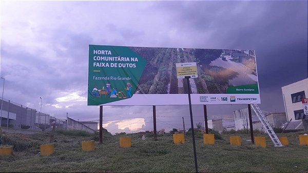 Poste Estrutura Metálica Galvanizada