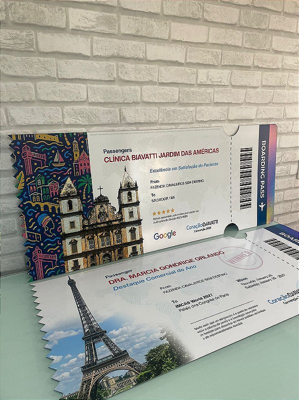Voucher Gigante Personalizado