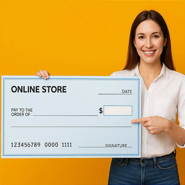 Cheque Personalizado em PVC