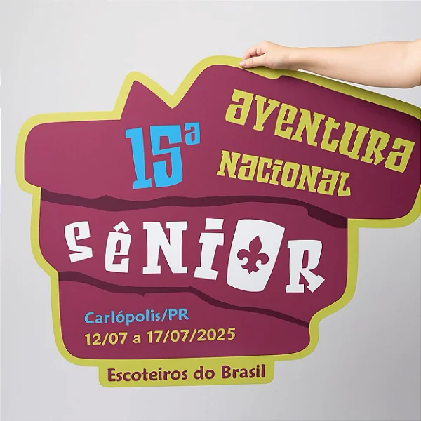 Placa de PVC - Corte especial
