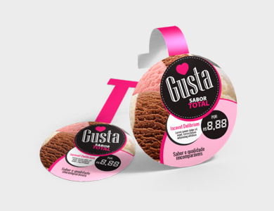 Wobblers Personalizados 14x14cm