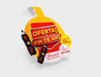 Wobblers Personalizados Corte Especial 14x14cm