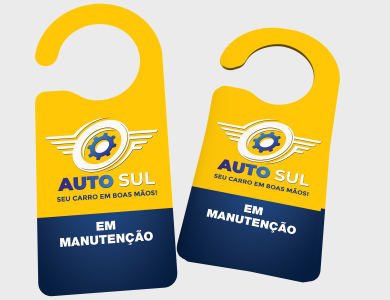 Display para Retrovisor Personalizado 8,5x19,88cm 50und