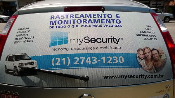 Adesivo Perfurado para carro