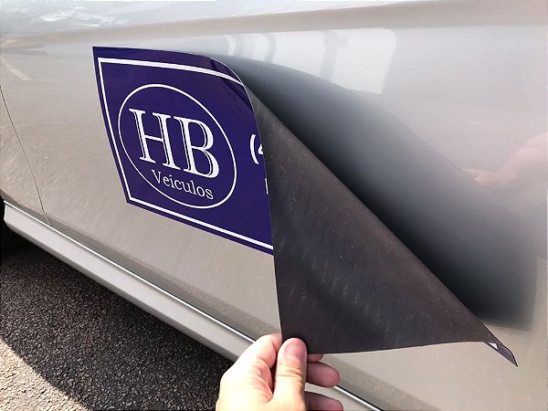 Adesivo Imantado para Porta de Carro 60x25cm