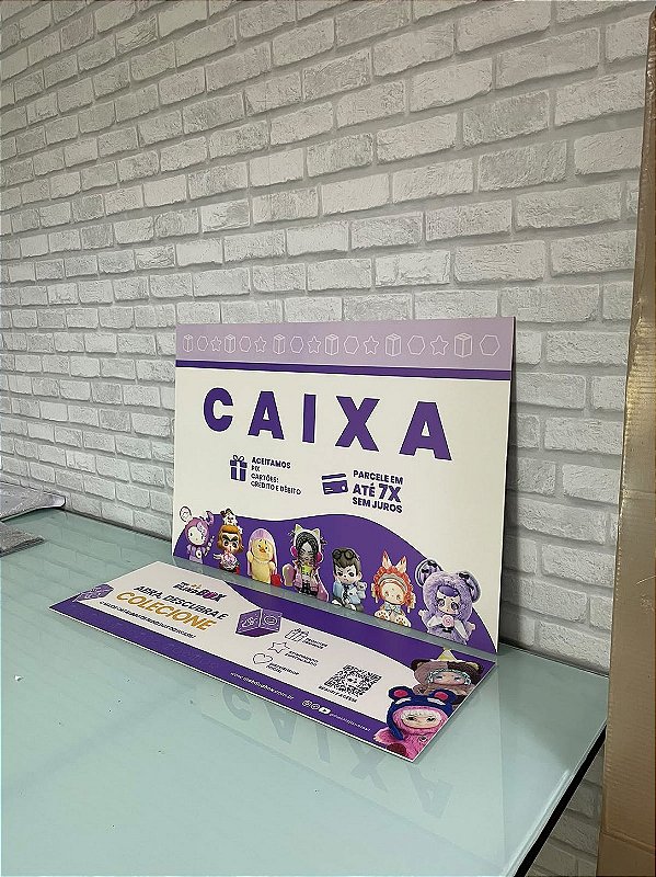 Placa de PVC com Impressão UV