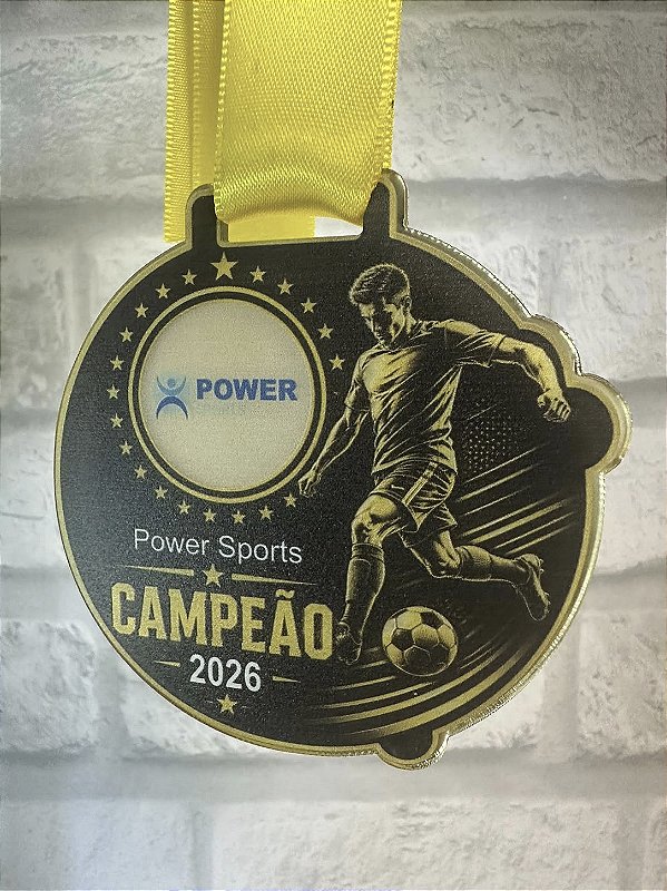 Medalhas Personalizadas FUTEBOL