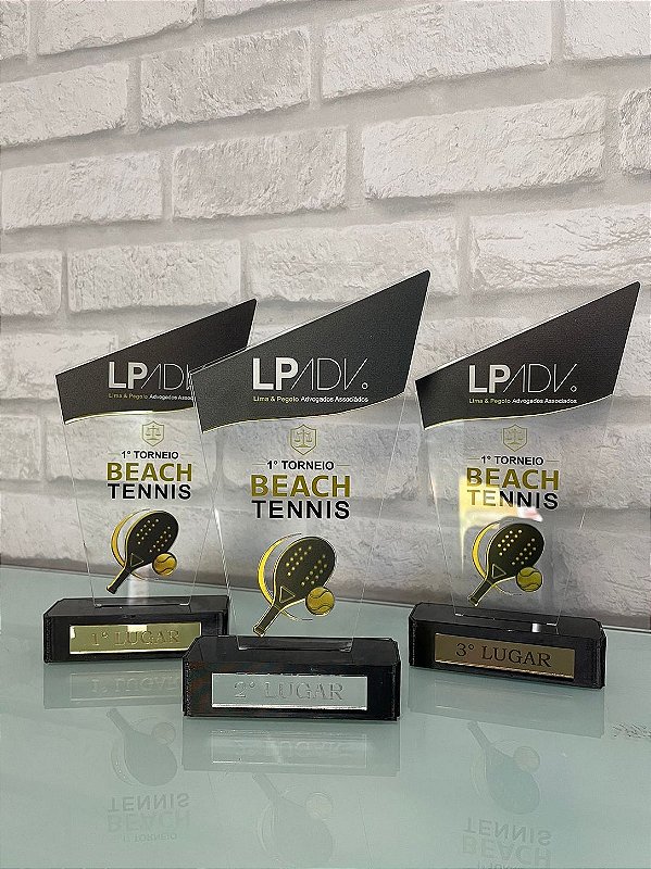 Troféu em Acrílico Personalizado
