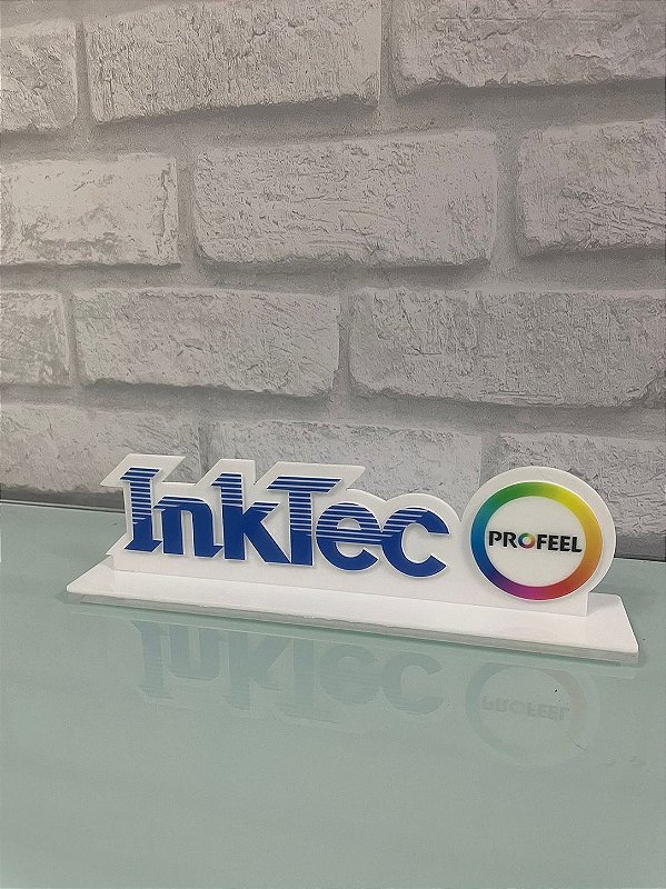 Logo de mesa Personalizado com Impressão UV