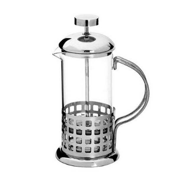 Cafeteira Francesa Vidro e Inox 350 ML