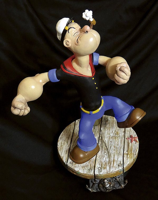 Popeye 1/5 The Sailor Man Statue | Versão Clássica