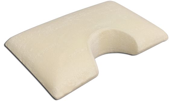 Travesseiro Saponetto Ombro Ultracel Gel Infused 41x62x15 cm Suporte Dunlop - Malha Bambu