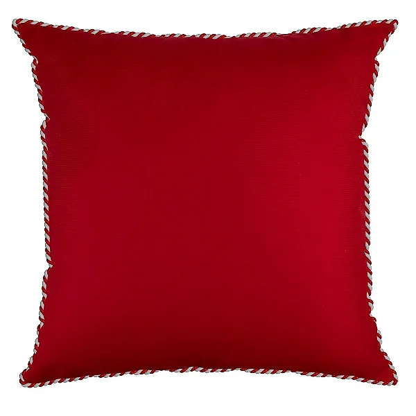 Almofada Natalina Vermelha 43 cm x 43 cm