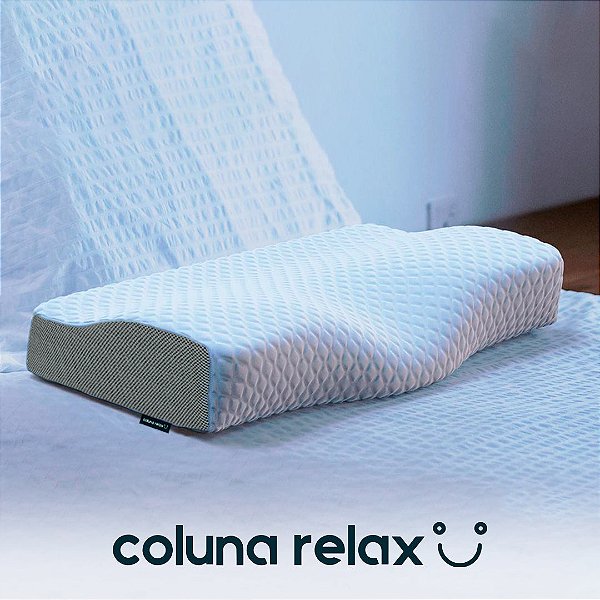 Travesseiro Cervical Coluna Relax - I Wanna Sleep