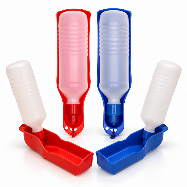 Bebedouro Portátil para Cachorro 500 ml – Passeio e Viagem