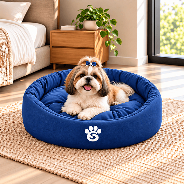 Cama Impermeável para Cachorro AcquaComfort Oceano – Skapetshop®