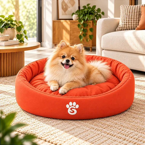 Cama Impermeável para Cachorro AcquaComfort Coral – Skapetshop®