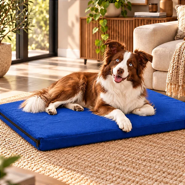Colchonete Impermeável para Cachorro AcquaComfort Oceano 80x60 – Skapetshop®