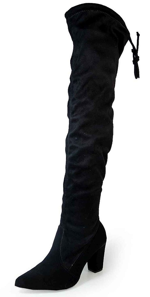 Cheap bota over the knee bico fino Best Sale Black Friday