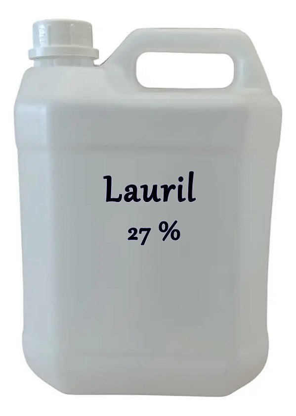 Lauril 27% 5 Kg Matéria Prima para Fabricar detergente e Sabão Líquido