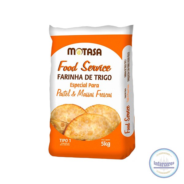 Farinha de Trigo para Pastel Motasa 5 unidades de 5kg