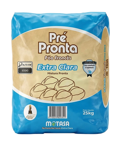 Pré Mistura Ouro Motasa Pão Francês Extra-Clara 25kg