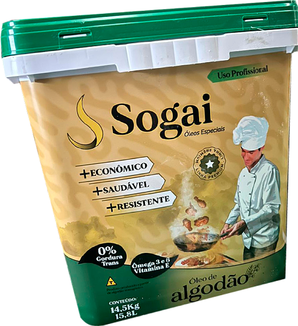 Óleo de Algodão Sogai 18,5L
