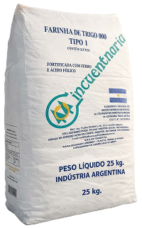 Farinha de Trigo 000 - 100% Argentina