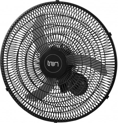 Ventilador Ocilante 60cm Parede preto Bivolt