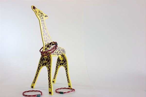 Jogo da Girafa com 05 Argolas – Diversão que Desenvolve!